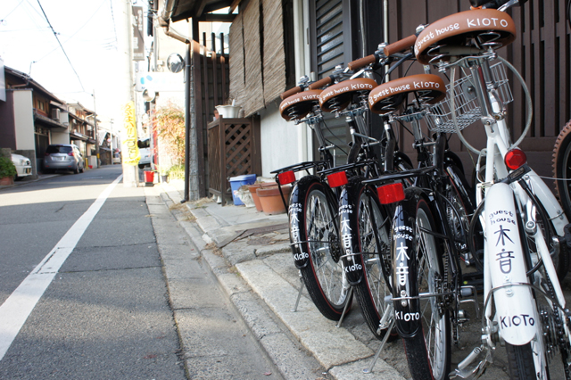 ゲストハウス木音のレンタル自転車(500円/1日)